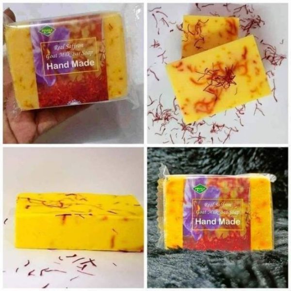 Saffron Goat Milk Soap Bar